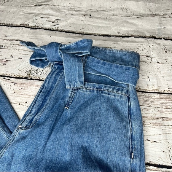 NWT Paige Nellie Self Belt Seaming Madison Jeans Size 28 - Picture 7 of 8